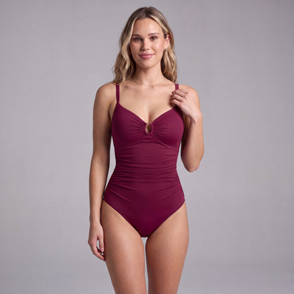 CurveForge™ U-Ring Cut Out Shaping Swimsuit