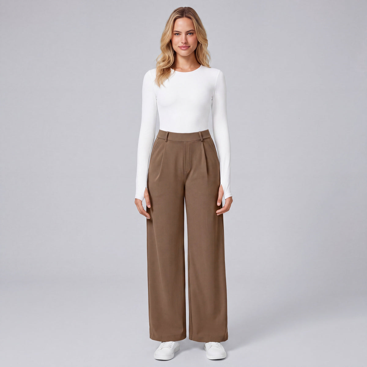 EverFlex Pro High-Waist Straight Leg Trousers