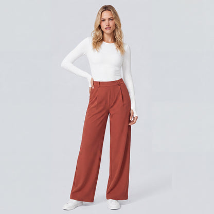 EverFlex Pro High-Waist Straight Leg Trousers