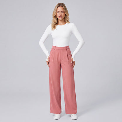 EverFlex Pro High-Waist Straight Leg Trousers
