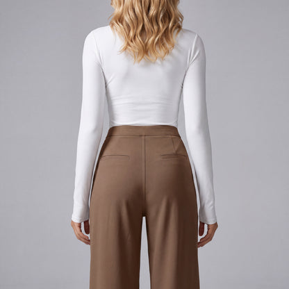 EverFlex Pro High-Waist Straight Leg Trousers