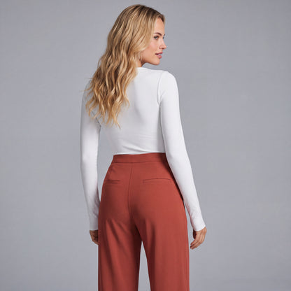 EverFlex Pro High-Waist Straight Leg Trousers