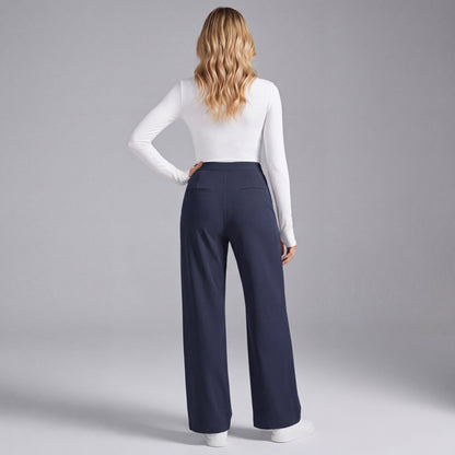 EverFlex Pro High-Waist Straight Leg Trousers